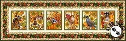Autumn Fields Welcome Party Table Runner Free Quilt Pattern