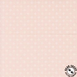 Moda Cottage Charm Pixie Dots Flower Grid Koral Kicks