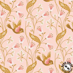 Cloud9 Fabrics Vintage Charm Birdie Pink Cloud9 Fabrics Vintage Charm Birdie Pink