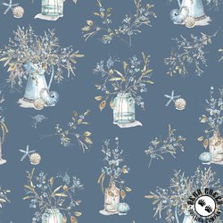 Riley Blake Designs Blue Escape Coastal Main Colonial