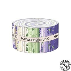 Lilac Lane Strip Roll by Maywood Studio Lilac Lane Strip Roll by Maywood Studio