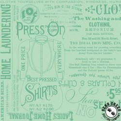 Riley Blake Designs Press On Pressing Matters Mint