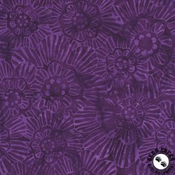 Anthology Fabrics Etch Batik Violet