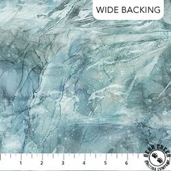 Northcott Tundra Crossing 108 Inch Wide Backing Fabric Medium Blue