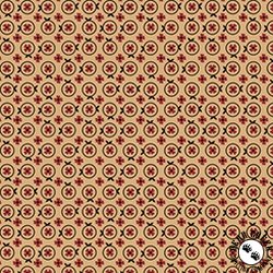 QT Fabrics Oxford Archival Set Flower Tan QT Fabrics Oxford Archival Set Flower Tan