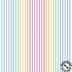 Andover Fabrics Color Wheel Spectrum Stripe Day