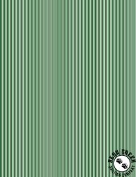 Wilmington Prints Classic Reflections Pinstripes Dark Green/White