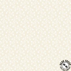 Andover Fabrics Plain and Simple Heart Vine Almond