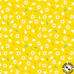 Benartex Delightful Daisies Sweet Daisies Yellow Benartex Delightful Daisies Sweet Daisies Yellow