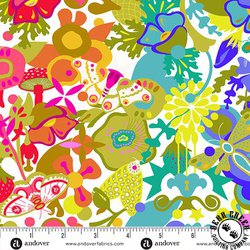 Andover Fabrics Color Wheel Art Theory Whole Cloth Day