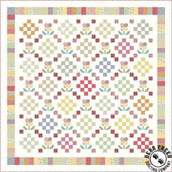 Aunt Grace Calicos Flowers Free Quilt Pattern