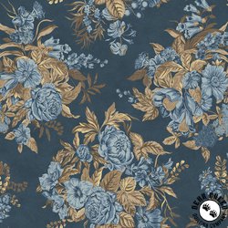 Windham Fabrics Oxford Garden Abundance Blue