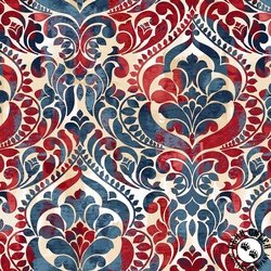 Studio E Fabric You Damask! 118 Inch Wide Backing Fabric Damask Patriotic Studio E Fabric You Damask! 118 Inch Wide Backing Fabric Damask Patriotic