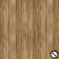 Timeless Treasures You Are My Sunshine Wood Grain Texture Brown