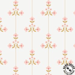 Cloud9 Fabrics Vintage Charm Vivienne Pink/Gold