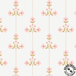 Cloud9 Fabrics Vintage Charm Vivienne Pink/Gold Cloud9 Fabrics Vintage Charm Vivienne Pink/Gold