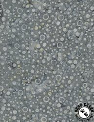 Wilmington Prints Granite Bay Batik Dots Medium Gray