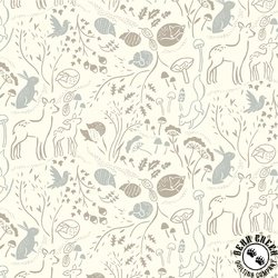 Windham Fabrics Forest Tales Forest Floor Ivory Windham Fabrics Forest Tales Forest Floor Ivory