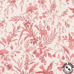 Maywood Studio Birdsong Flowers and Birds Pink/Red