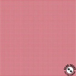 Andover Fabrics Petite Fleur Gingham Pink Andover Fabrics Petite Fleur Gingham Pink