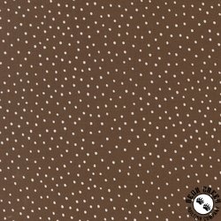 Moda Blossoms and Blooms Dots Chocolate