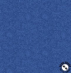 Maywood Studio Blue Belle Trailing Leaf Blue