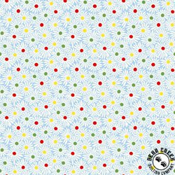 Windham Fabrics Garden Party Pop Daisy Blue