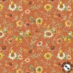 Riley Blake Designs Sunflower Whispers Prairie Pumpkin Riley Blake Designs Sunflower Whispers Prairie Pumpkin