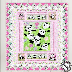 Panda Party Better Together Free Quilt Pattern