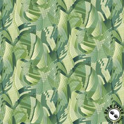 P&B Textiles Matrix 108 Inch Wide Backing Fabric Green