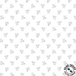 Henry Glass Quilters Flour VI Small Buds White on White Henry Glass Quilters Flour VI Small Buds White on White
