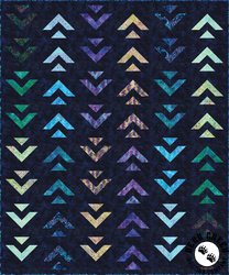 Fancy Feathers Pointed Free Quilt Pattern