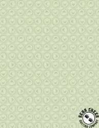 Wilmington Prints Darlin' Garden Floral Medallions Green