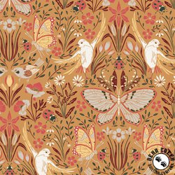 Cloud9 Fabrics Eventide Meadow Mustard