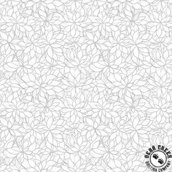 QT Fabrics Royale Packed Floral Gray QT Fabrics Royale Packed Floral Gray