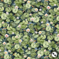 P&B Textiles Koi Pond Lily Pads Multi P&B Textiles Koi Pond Lily Pads Multi