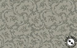 Maywood Studio Dark and Stormy Scroll Taupe