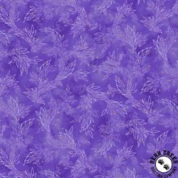 P&B Textiles Painted Sea Leafy Sea Trails Violet P&B Textiles Painted Sea Leafy Sea Trails Violet