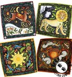 the Four Seasons Free Pillow Pattern by In The Beginning Fabrics