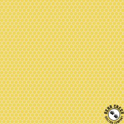 Windham Fabrics Afternoon in the Garden Honeycomb Yellow