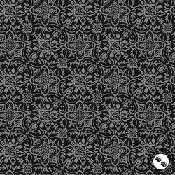 Windham Fabrics Verona Tiling Black Windham Fabrics Verona Tiling Black