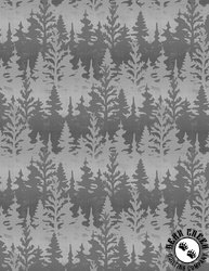 Wilmington Prints Timberland Trails Trees All Over Gray Wilmington Prints Timberland Trails Trees All Over Gray