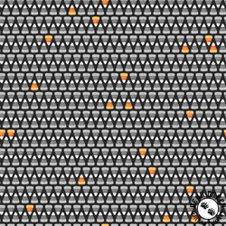 Studio E Fabrics Paranormal Parade Candy Corn Gray