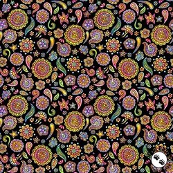 QT Fabrics Skullduggery Ditsy Geo Black QT Fabrics Skullduggery Ditsy Geo Black