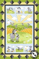 Hildy The Goat - The Hills Are Alive Free Quilt Pattern
