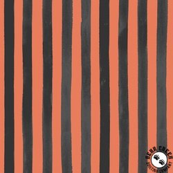 Studio E Fabrics Paranormal Parade Stripe Black/Orange Studio E Fabrics Paranormal Parade Stripe Black/Orange