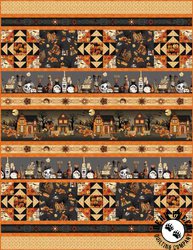 Haunted Village II Free Quilt Pattern