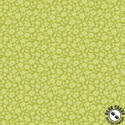 Andover Fabrics Plain and Simple Silhouette Bright Green