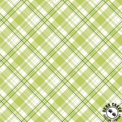 Riley Blake Designs Hydrangeas in the Garden Plaid Green Riley Blake Designs Hydrangeas in the Garden Plaid Green