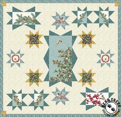 Chickadee and Berries - Chickadee Star Free Pattern by Benartex